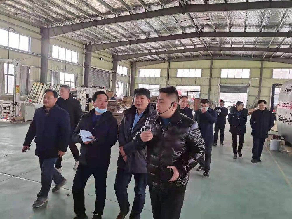 2020年12月滁州市领导考察工厂